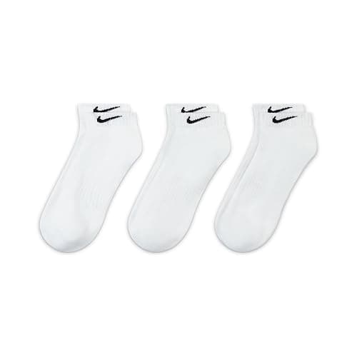 Nike Unisex Adult Everyday Cushioned Training Low Socks (3-Pack) | Mens and Womens thumbnail 3
