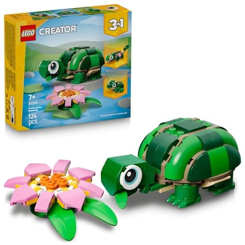 LEGO® Creator 3 in 1 Turtle with a Water Lily Flower 31377 - Image 1