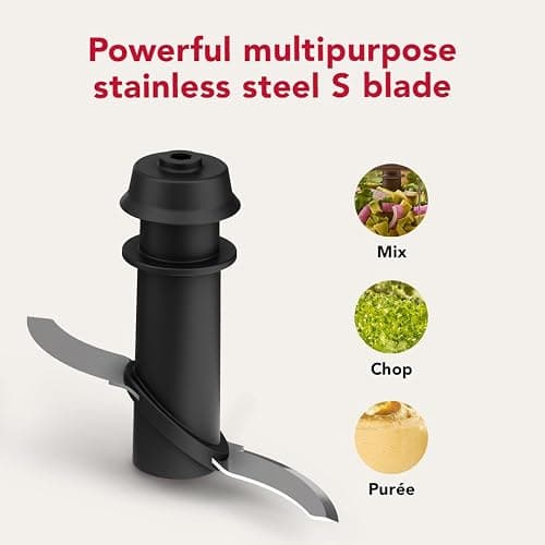KitchenAid Go Cordless Top Down Chopper - battery sold separately, KTCR350, Porcelain White thumbnail 6