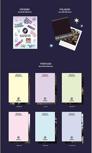 KATSEYE - 1st EP Album SIS SOFT IS STRONG (STRONG Ver) - Purple - 180mm x 250mm - K-pop Album Bundle thumbnail 8