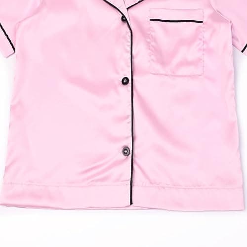 pink satin pajamas thumbnail 5