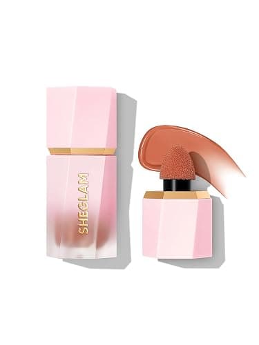 SHEGLAM Liquid Blush Makeup for Cheeks Matte Finish - Birthday Suit - Image 1