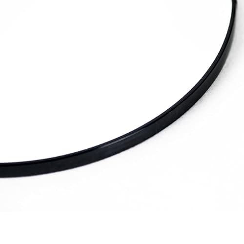 YCHMIR Small Round Wall Mirror,Bathroom Mirror (Black, 11.8 in.) thumbnail 6