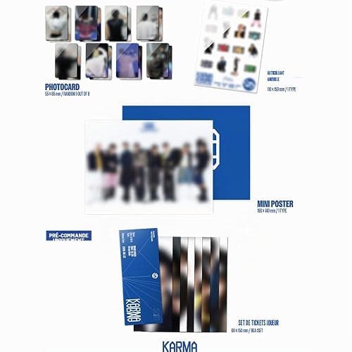 STRAY KIDS KARMA [HOORAY VER.] 4ème Album + Cadeau de précommande & 3 cartes photos supplémentaires thumbnail 6