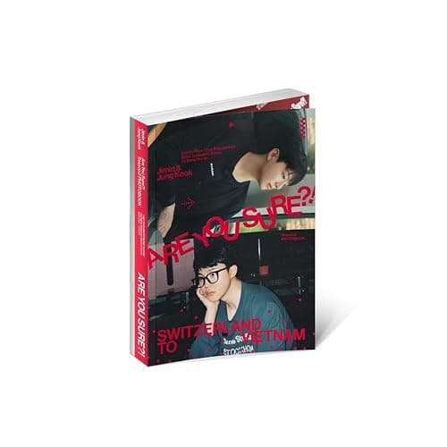 BTS JIMIN X JUNGKOOK [ARE YOU SURE?! Season2](PHOTOBOOK) + 3 Extra Photocards Set - Image 1