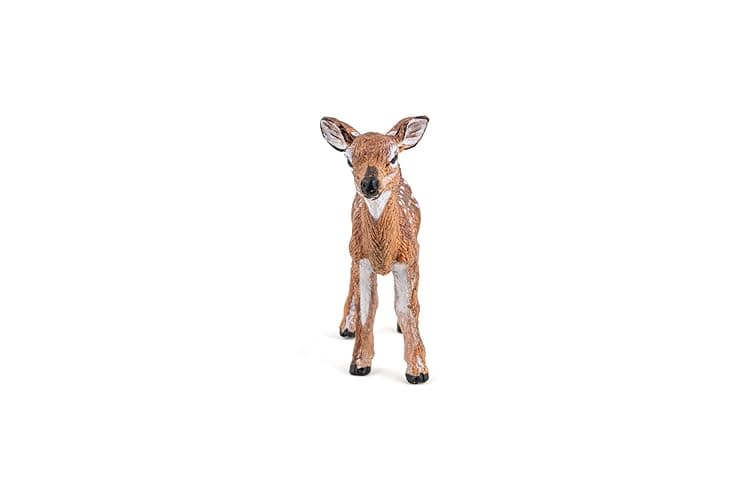 Papo -Hand-Painted - Figurine -Wild Animal Kingdom - White-Tailed Fawn -50219 -Collectible - for Children - Suitable for Boys and Girls- from 3 Years Old thumbnail 2