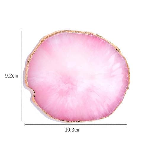 21 Pcs Nail Art Brushes Nail Art Tool Set Resin Palette Nail Art Painting Mixed Color 2 Way Acrylic Silicone Carving Pen Dotting Pen Tool Manicure Kit DIY Makeup Display Board for Home Salon, Pink thumbnail 7