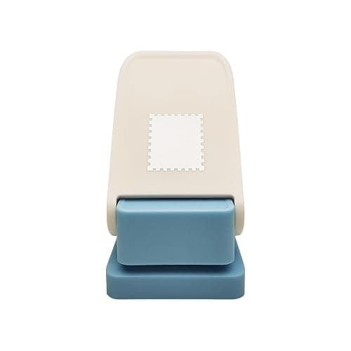 VSREI Postage Stamp Hole Punch, Stamppunches for Paper Crafts, Hole Puncherstamp, Stampshaped Hole Punch, Extra Strong Hole Stanzer for Paper up to 500 G/M², Cut Out Stamp Dimensions: 1 X 0.82 Inch thumbnail 4