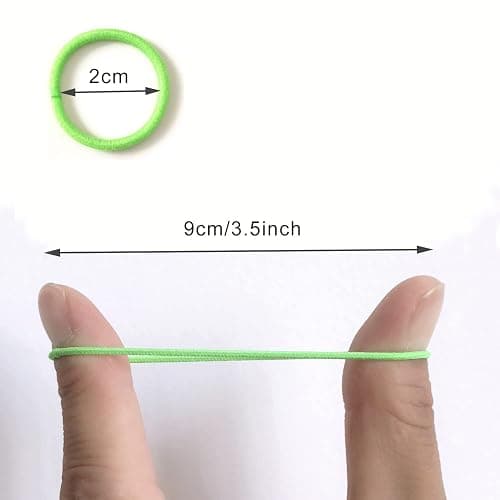 300PCS Baby Toddler Hair Ties， Finger Hair Ties Small Ponytail Holders for Kids Girls thumbnail 3