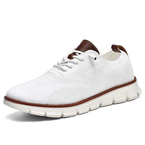Wearbreeze Men’s Business Casual Oxford Sneakers – Lightweight Lace-Up Dress Shoes for Work, Travel & Daily Commute - Image 1