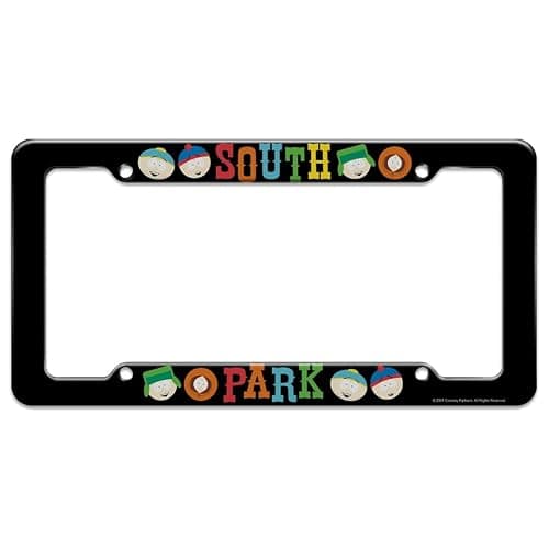 GRAPHICS & MORE South Park Characters Logo License Plate Tag Frame - Image 1