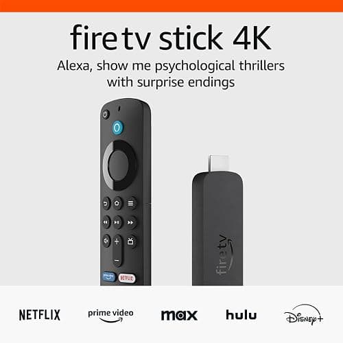 Amazon Fire TV Stick 4K (newest model) with AI-powered Fire TV Search, Wi-Fi 6, stream over 1.5 million movies and shows, free & live TV - Fire TV Stick 4K thumbnail 6