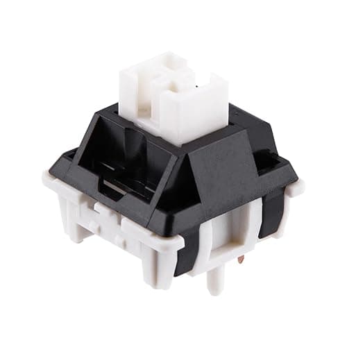 EPOMAKER Zebra 40gf Linear Mechanical Keyboard Switches, 5-Pin Pre Lubed Creamy Switch, 100 PCS, with POM Stem, 21mm Spring, Compatible with MX Keycaps for Gaming Keyboard thumbnail 2