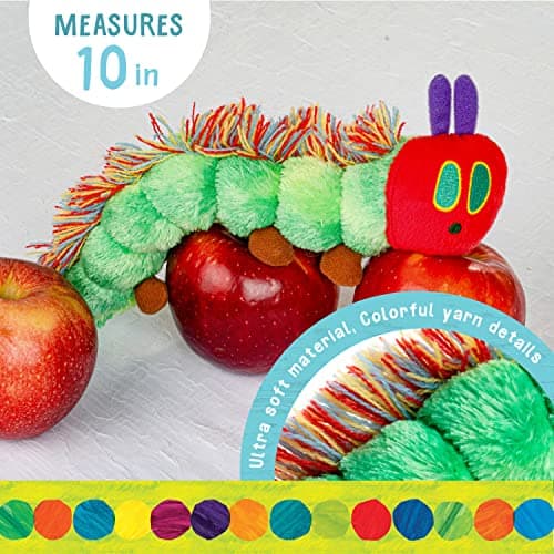 KIDS PREFERRED World of Eric Carle, The Very Hungry Caterpillar Bean Bag Toy, 10 inches thumbnail 3
