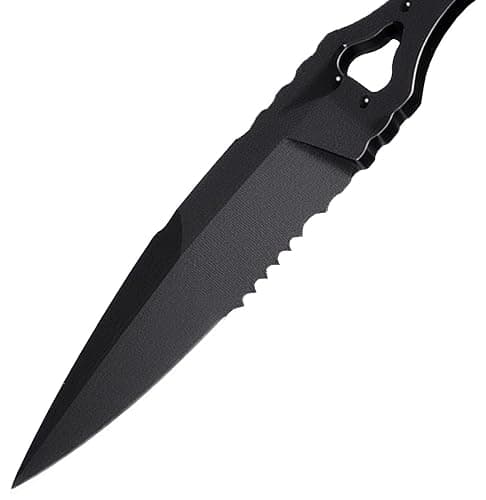 Fixed Blade Knife with Kydex Sheath | 440C Stainless Steel Outdoor Knife | Full Tang Portable KNIFE for Hiking & EDC thumbnail 2
