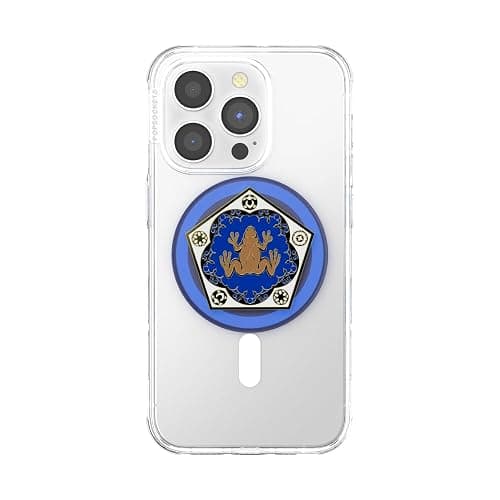 PopSockets Phone Grip for MagSafe with Kickstand, Magnetic Stand, Swappable Top, Secure Hold for iPhone MagSafe Cases, Phone & Tablet Grip, Harry Potter - Enamel Chocolate Frog thumbnail 3