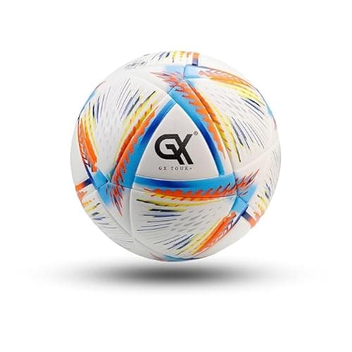 GX TOUR+ Thermo Bonded Polyurethane Soccer Ball Size 5 – Professional Grade PU Material, USA Quality Outdoor Sports, Premium Size 5 Soccer Ball for Training & Competitive Matches thumbnail 8