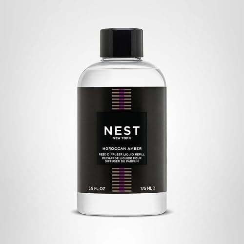 NEST New York Reed Diffuser Liquid Refill, Moroccan Amber - 5.9 fl oz - Fragrance for Up to 90 Days - Flame Free thumbnail 7