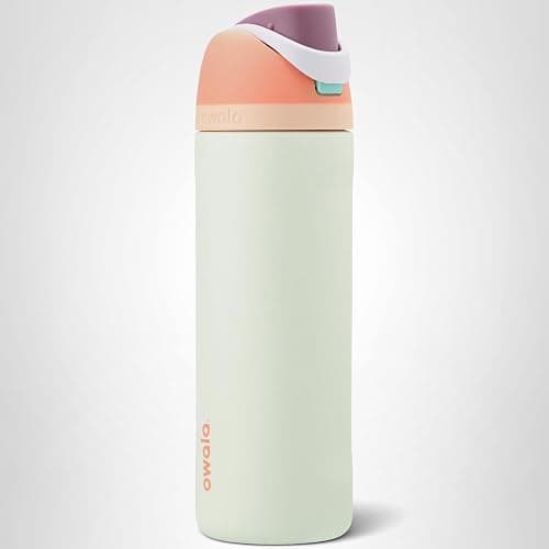 Owala FreeSip Insulated Stainless Steel Water Bottle with Straw for Sports, Travel, and School BPA-Free Sports Water Bottle, 24 oz, Surfs Edge thumbnail 7