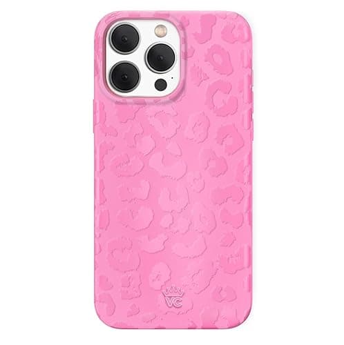 VELVET CAVIAR Case for iPhone 15 Pro Max | Compatible with MagSafe | 10ft Drop Tested | Protective Designer Cases| Hot Pink Leopard - Image 1