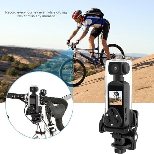 1.3 Inch Handheld Action Camera, 5K 30FPS 270° Rotatable HD Action Camera, Camcorder with Microphone for Outdoor Riding Diving thumbnail 5