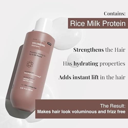Bare Anatomy Volumizing Shampoo | For Fine Hair - Adds Lift & Body, Volumizing & Detangling Without Weighing Down | Paraben & Sulphate Free | Women & Men | 8.4 Ounce thumbnail 3