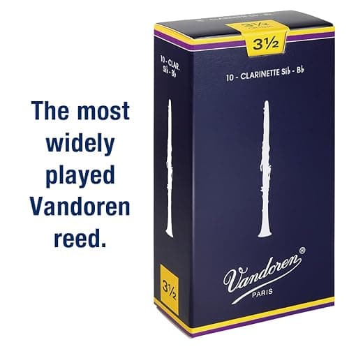 Vandoren 3.5 Clarinet Reeds thumbnail 2