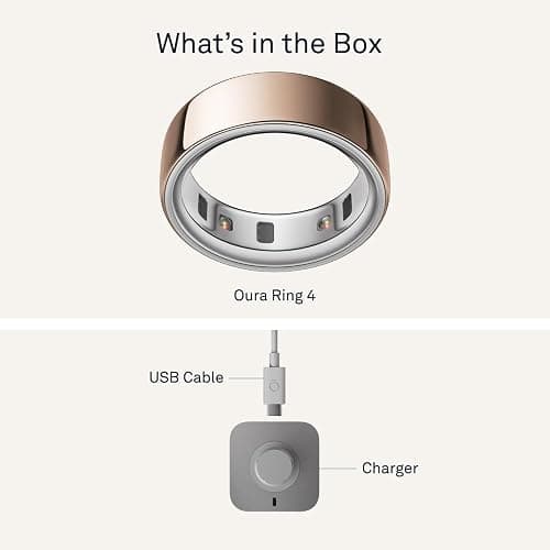 Oura Ring 4 - Rose Gold - Size 8 - Size Before You Buy thumbnail 8