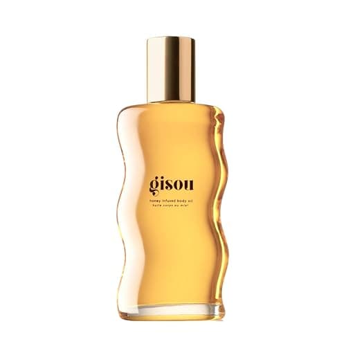 Gisou Honey Infused Body Oil Gold - Lightweight Hydrating Body Oil for Softer, Smoother Skin with Mirsalehi Honey & Bee Garden Oil Blend, 1.5 fl oz thumbnail 6