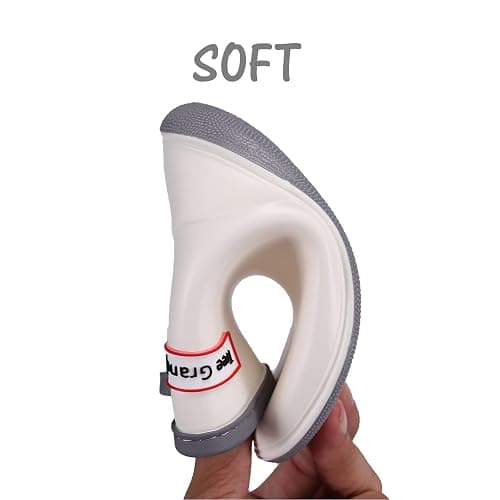 SIZE 6 Tree Grandpa Toddler Rain Boots Baby Kids Easy-on Rain shoes Children Waterproof Shoes for Boys Girls(1-6 Years) thumbnail 2