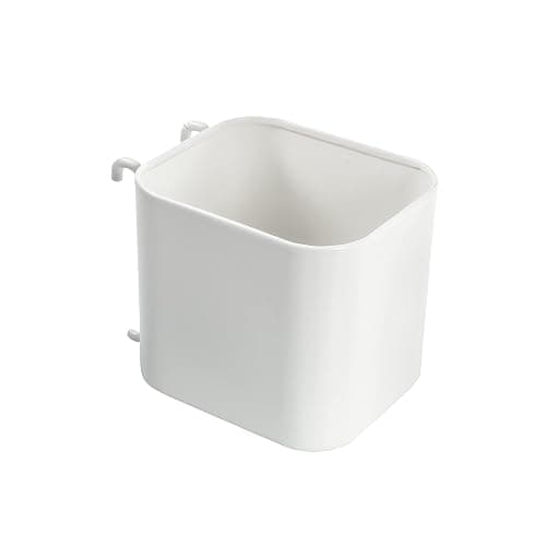 Ikea SKADIS Open-Top Storage Containers (Fits SKADIS Peg Board), White, 7.5 x 9.5 x 8 cm, Steel, 203.207.98 - Set of 3 thumbnail 2