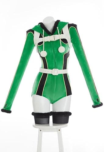 Micotaku Officially Licensed My Hero Academia Women's Tsuyu Asui Loungewear Set Cosplay Homewear thumbnail 3