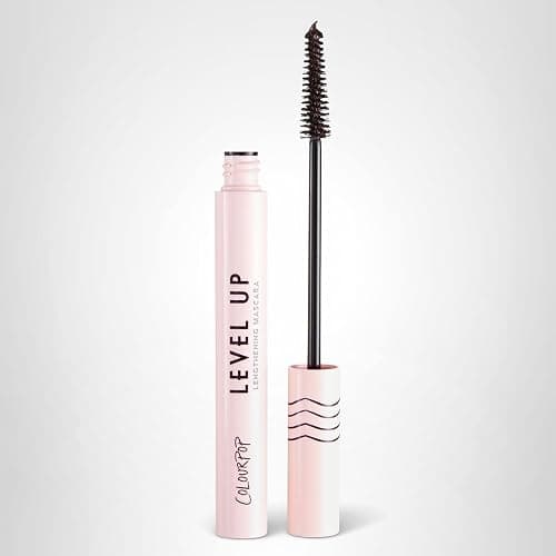 ColourPop Level Up Lengthening Mascara - Ultra-Pigmented Brown Mascara to Lift, Lengthen & Separate Lashes - Made with a Precision Tip Tapered Brush - Brown (0.25 fl oz) thumbnail 8