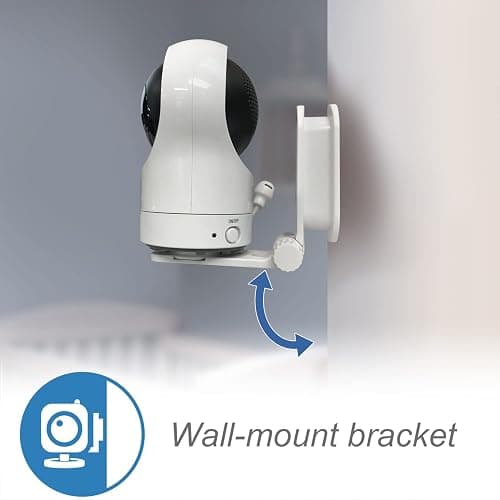 VTech RM7764-2HD Smart WiFi 2 Camera BabyMonitor, 360° Pan&Tilt, 10X Zoom, 7” HD Display & NightVision, Soothing Sounds, 2-Way Talk, Temperature & Motion Detection thumbnail 10