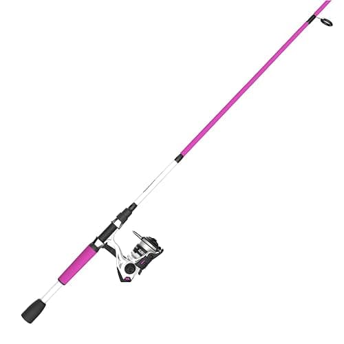 Zebco Roam Spinning Reel and Fishing Rod Combo, 6-Foot Fiberglass Fishing Pole, Split ComfortGrip Handle, Soft-Touch Handle Knob, Size 20 Reel, Changeable Right- or Left-Hand Retrieve - Image 1