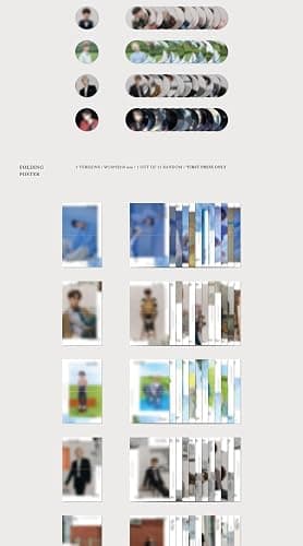 Seventeen An Ode 3rd Regular Album Version.5 Real-Black 104p PhotoBook+8p Mini Book+4p PhotoCard+Tracking thumbnail 5