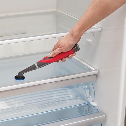 Rubbermaid Reveal Power Scrubber Attachable Scouring & XL Brush Head, for Cordless Electric Battery Powered Scrub Brush, Ideal for Kitchen/Stovetop/Dish/Silverware/Utensils/Appliances thumbnail 5