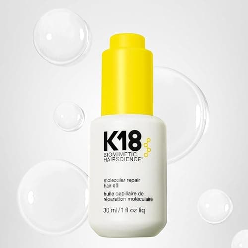 K18 Molecular Repair Hair Oil, Weightless Oil for Stronger, Healthier Hair, Suitable For All Hair Types, 1 Fl Oz thumbnail 9