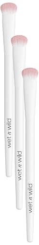wet n wild Eyeshadow Brush, Makeup Concealer, Foundation Brush| Precision Application & Blending (Pack of 3) - Image 1