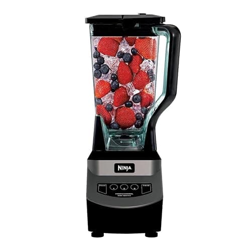 Ninja NJ601AMZ Professional Blender with 1000-Watt Motor & 72 oz Dishwasher-Safe Total Crushing Pitcher for Smoothies, Shakes & Frozen Drinks, Black - Image 1