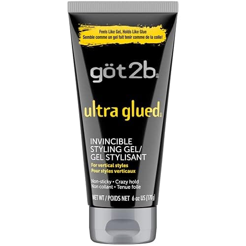 Got2b Ultra Glued Invincible Styling Hair Gel, 6 Ounce - Image 1