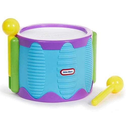 Little Tikes Tap-A-Tune Drum Baby Toy, Multi Color (643002), 9.25 L x 9.25 W x 6.30 H Inches thumbnail 2