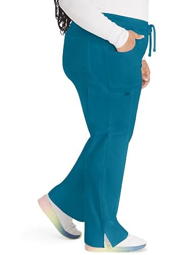 Dickies EDS Essentials Scrubs for Women, Drawstring Cargo Scrub Pants with Four-Way Stretch and Moisture Wicking DK010 thumbnail 3