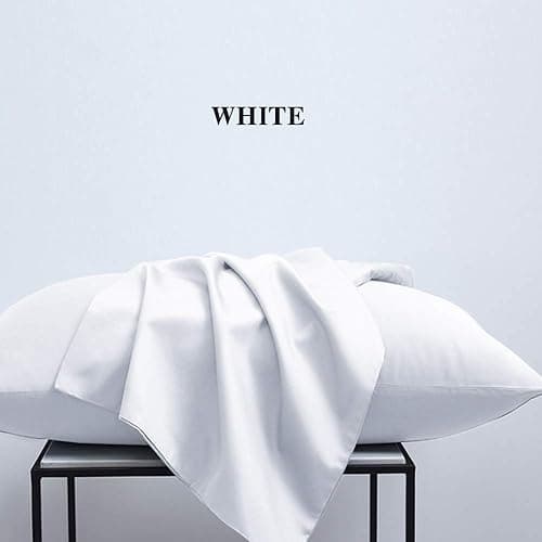 NTBAY Queen Pillowcase Set - 4 Pack Brushed Microfiber 20x30 Pillowcases - Soft, Wrinkle-Free, Fade-Resistant, Stain-Resistant, White Pillowcases with Envelope Closure - 20x30 Inches, White - White - Queen (20" x 30") thumbnail 6