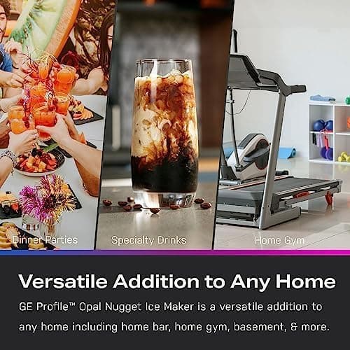 Profile GE Profile Opal 2.0 XL with 1 Gallon Tank, Chewable Crunchable Countertop Nugget Ice Maker, Scoop Included, 38 lbs in 24 Hours, Pellet Ice Machine with WiFi & Smart Connected, Black Stainless thumbnail 10
