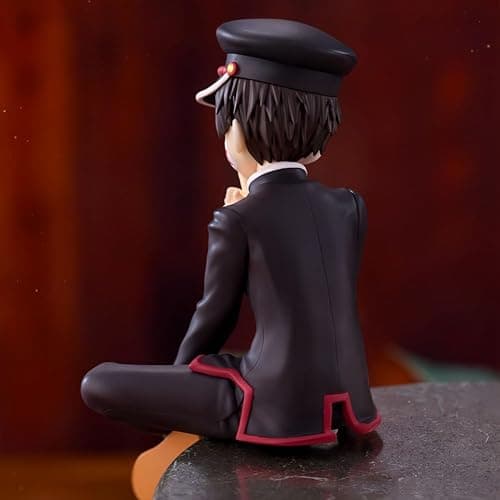 QAHEART Anime Yugi Amane Figure Hanako Kun Action Figure Statue Yugi Amane/Hanako-Kun Sitting Figurine Collectibles 5.12in thumbnail 2