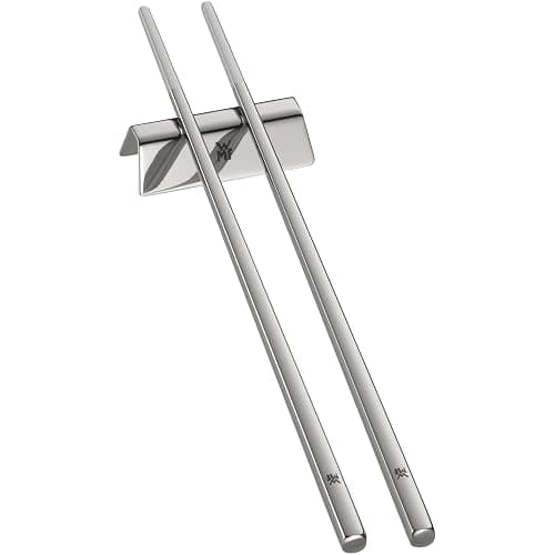 WMF Nuova Chopstick 6-teilig, Essstäbchen mit Besteckbänkchen für 2 Personen Cromargan Edelstahl rostfrei poliert spülmaschinengeeignet thumbnail 8