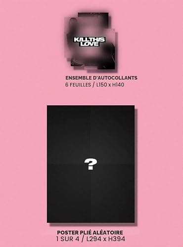 BLACK PINK - 2ND MINI ALBUM KILL THIS LOVE, [PINK VERSION] thumbnail 4