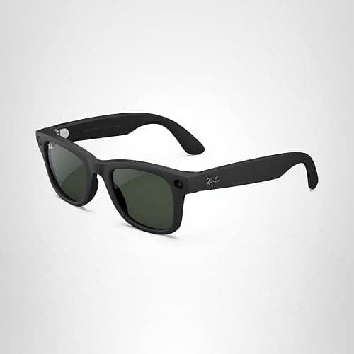 Ray-Ban Meta Glasses, Wayfarer Large (Gen 1) , Matte Black thumbnail 7
