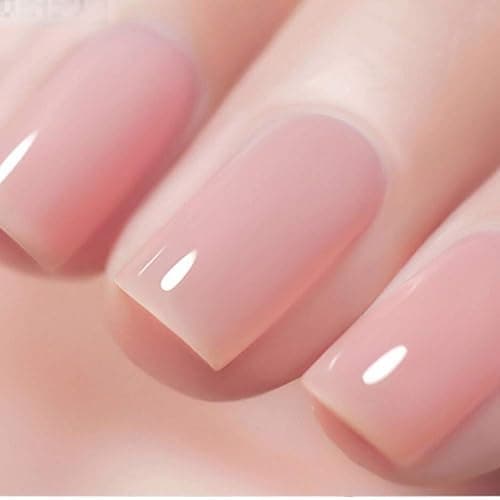 MEMEDA Gel Nail Polish, Neutral Gel Polish, Nude Gel Polish, 0.5 fl oz - Image 1